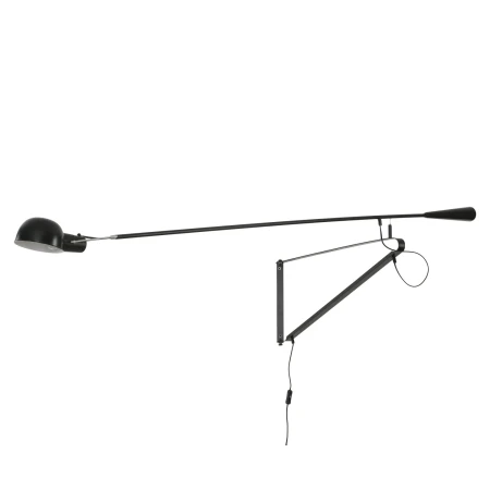 Lampa ścienna techniczna ruchoma MOVE S czarna 135 cm DI-AR-045-PT black - Step Into Design